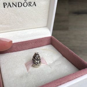 Pandora Christmas Snowman Charm